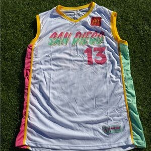San Diego Padres Manny Machado City Connect Basketball Jersey
